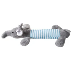 Peluche Allongée Éléphant