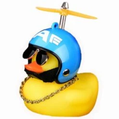 Casque à Canard Bleu