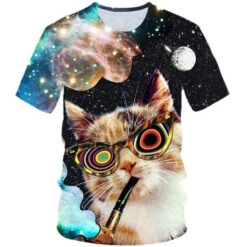 T-Shirt Chat Exalté