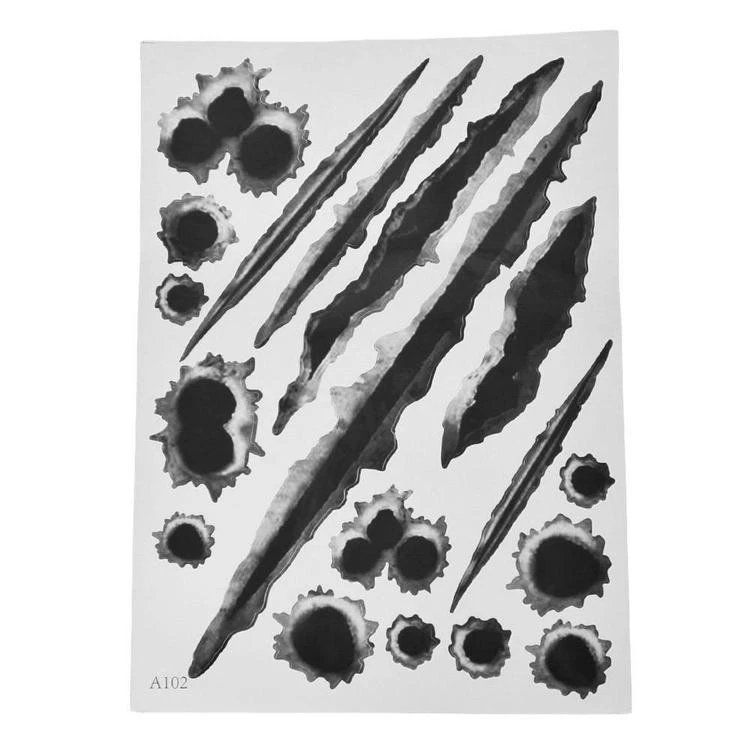 Stickers Voiture Trous 4 Stickers Voiture Trous – Image 2