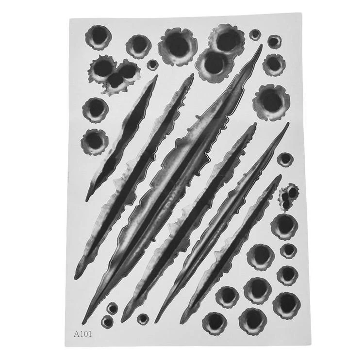 Stickers Voiture Trous 3 Stickers Voiture Trous