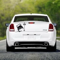 Stickers Voiture Urineuse 8 Stickers Voiture Urineuse -Beauf Land autocollant voiture marrant 4