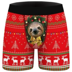 Caleçon Paresseux De Noel