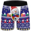 Caleçon Bonhomme De Neige -Beauf Land calecon moche de noel 2