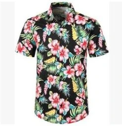 Chemise Fleurs Exotiques
