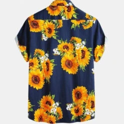 Chemise Tournesols 9 Chemise Tournesols -Beauf Land chemise a manche courte ringarde 4