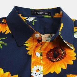 Chemise Tournesols 10 Chemise Tournesols -Beauf Land chemise a manche courte ringarde 5
