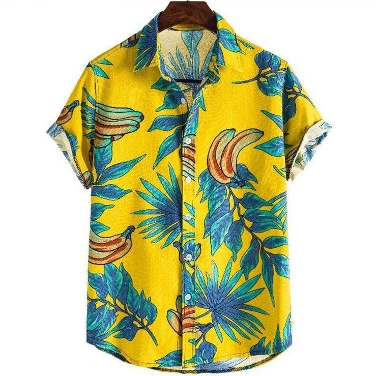 Chemise Bananes & Fleurs 3 Chemise Bananes & Fleurs