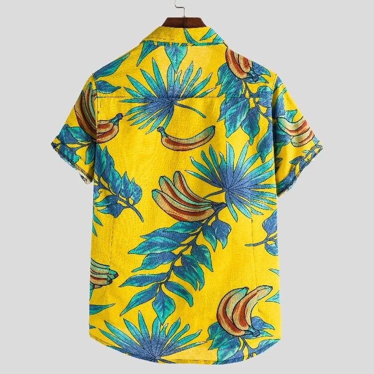 Chemise Bananes & Fleurs 4 Chemise Bananes & Fleurs – Image 2
