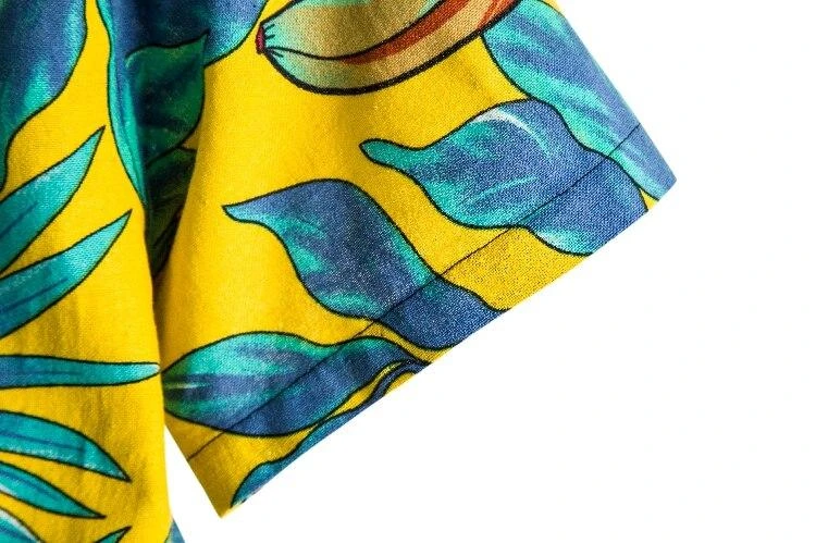 Chemise Bananes & Fleurs 6 Chemise Bananes & Fleurs – Image 4