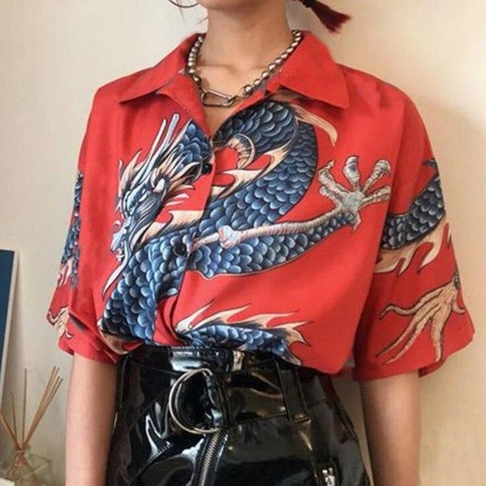 Chemise Dragon Bleu 5 Chemise Dragon Bleu – Image 3