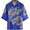 Chemise Dragon Bleu -Beauf Land chemise dragon bleu beauf 5