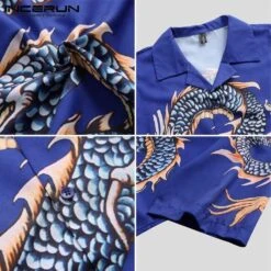 Chemise Dragon Bleu 9 Chemise Dragon Bleu -Beauf Land chemise dragon bleu beauf 6