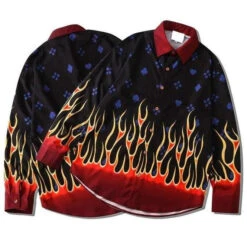 Chemise Flamme Année 2000