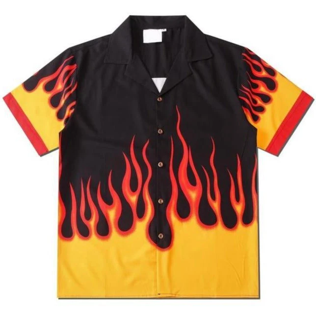 Chemise Flammes Intenses 3 Chemise Flammes Intenses