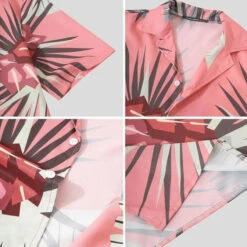 Chemise Hawaïenne Rose 7 Chemise Hawaïenne Rose -Beauf Land chemise hawaienne moche 3