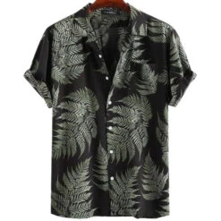 Chemise Palmier Jaune