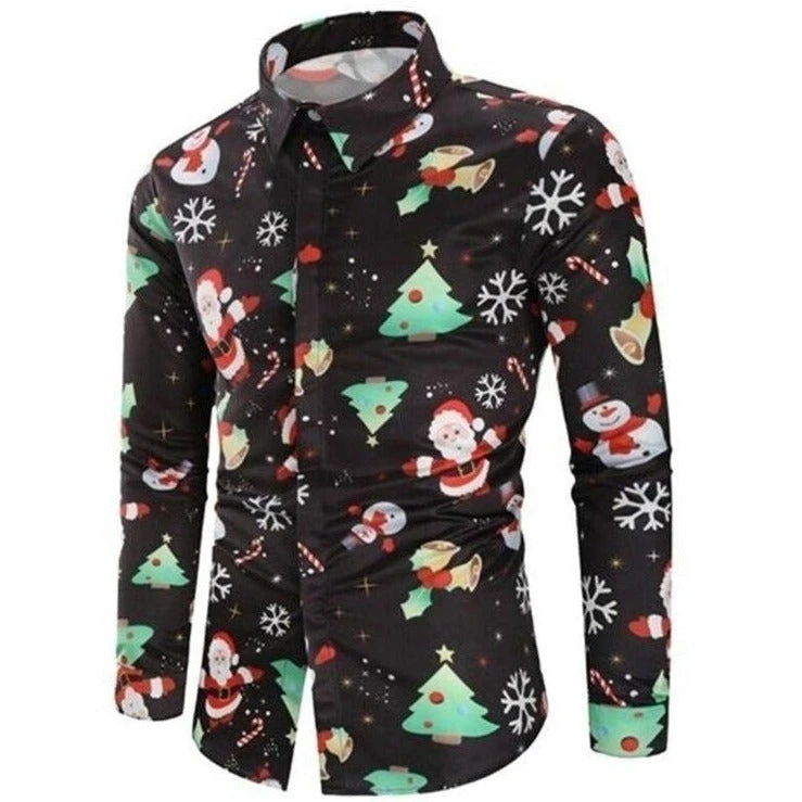 Chemise Sapin & Père Noel 3 Chemise Sapin & Père Noel