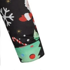 Chemise Sapin & Père Noel 10 Chemise Sapin & Père Noel -Beauf Land chemise moche de noel homme 5