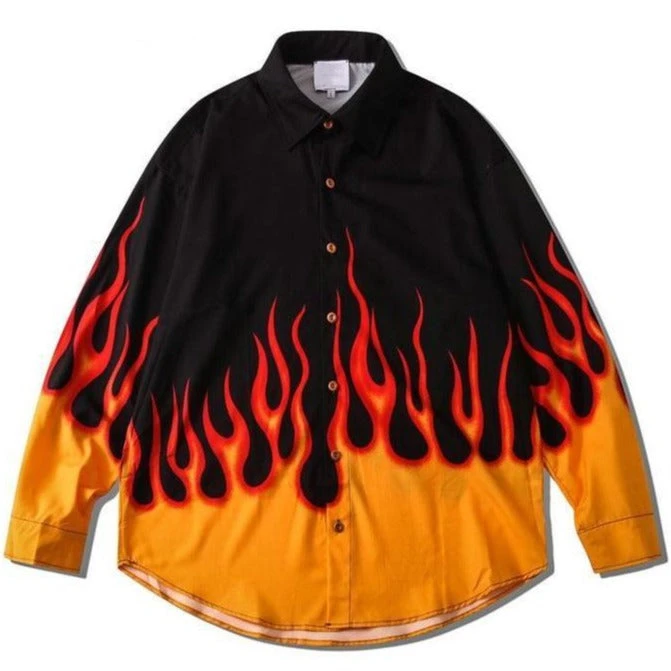 Chemise Flammes Infernales 3 Chemise Flammes Infernales