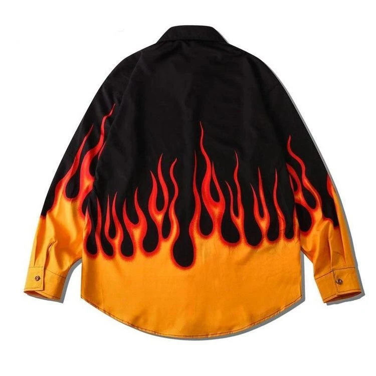 Chemise Flammes Infernales 4 Chemise Flammes Infernales – Image 2
