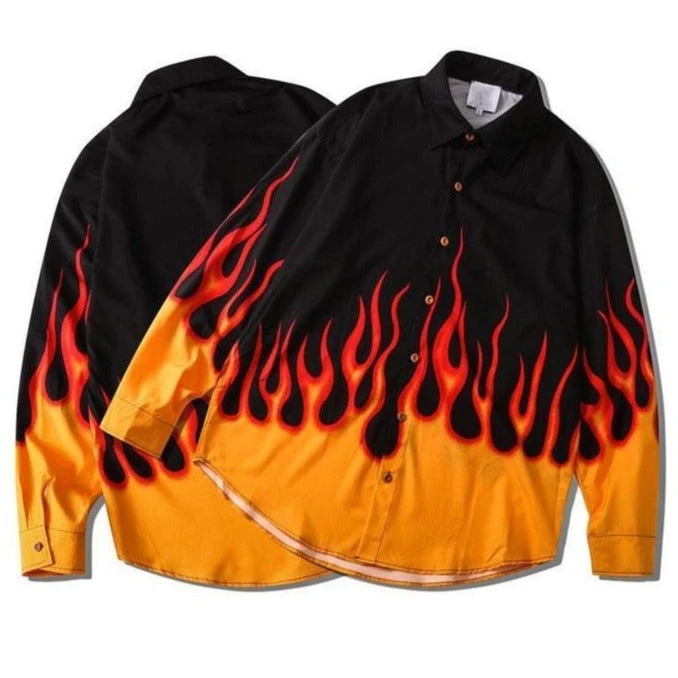 Chemise Flammes Infernales 8 Chemise Flammes Infernales – Image 6