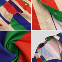 Chemise Multicolore à Rayures 11 Chemise Multicolore à Rayures -Beauf Land chemise multicolore rayure 6