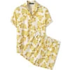 Chemise Jaune à Fleurs -Beauf Land chemise ringarde 3