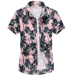 Chemise Rose Palmier