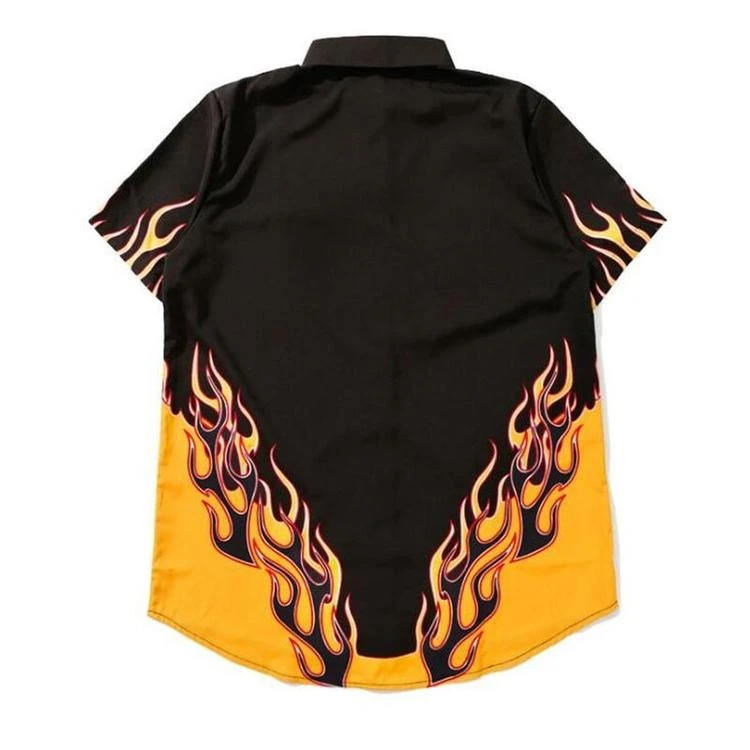 Chemise Flammes Chaudes 4 Chemise Flammes Chaudes – Image 2