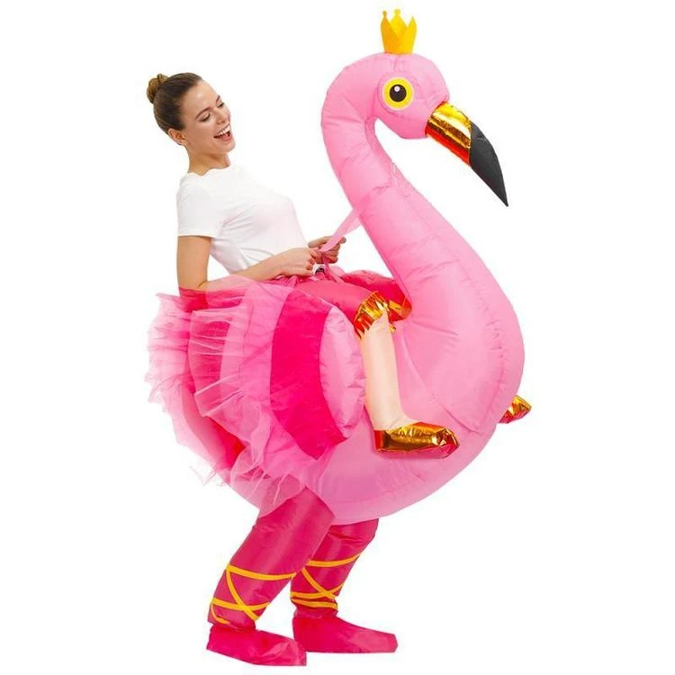 Costume Flamant Rose Bonbon 4 Costume Flamant Rose Bonbon – Image 2