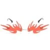 Lunettes Flammes Vintage Femme -Beauf Land lunettes vintage flammes femmes 5