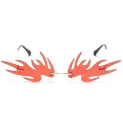 Lunettes Flammes Vintage Femme