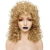Perruque Blonde Frisée -Beauf Land perruque humour 2
