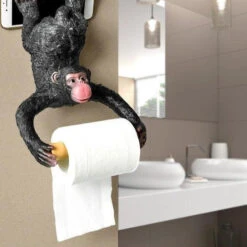 Porte-Papier Toilette Singe