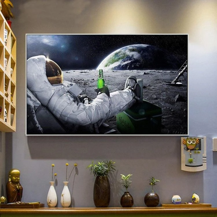 Poster Astronaute à L'Apéro 4 Poster Astronaute à L'Apéro – Image 2