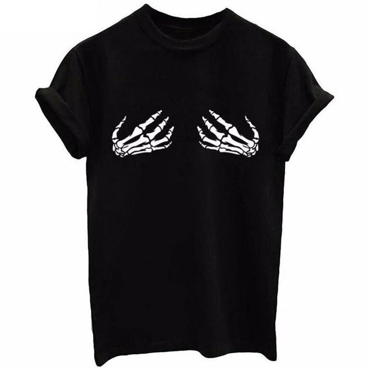 T-Shirt Squelette Coquin 3 T-Shirt Squelette Coquin