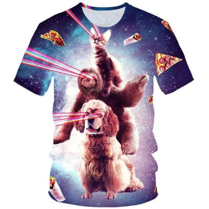 T-Shirt Chien & Paresseux 3 T-Shirt Chien & Paresseux