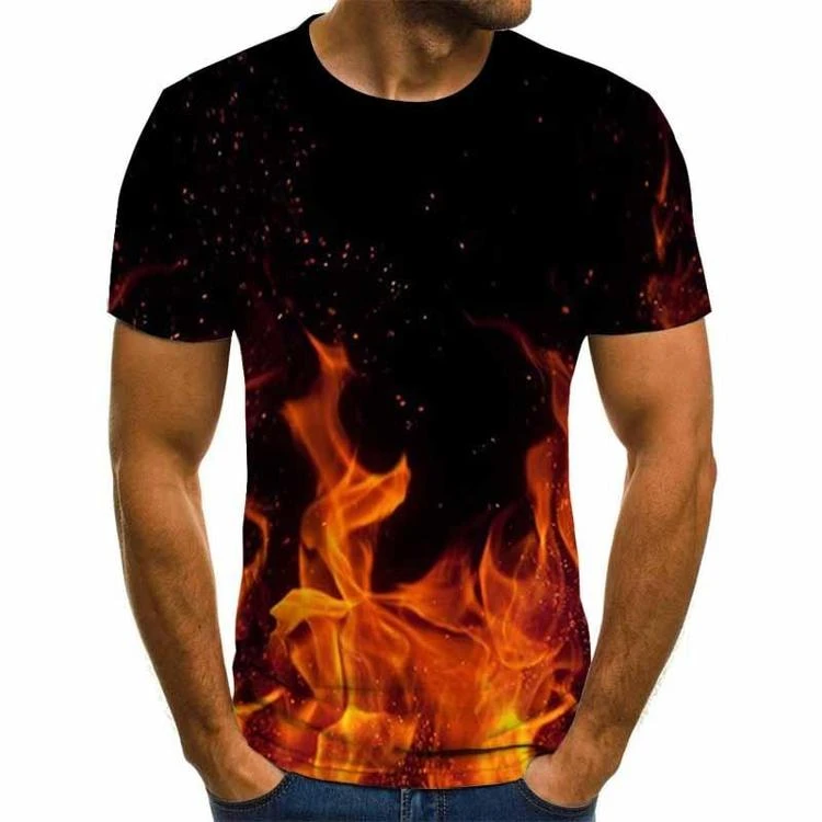 T-Shirt Flammes Infernales 4 T-Shirt Flammes Infernales – Image 2
