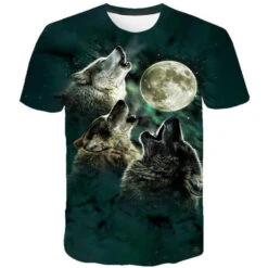 T-Shirt Loups Hurleurs